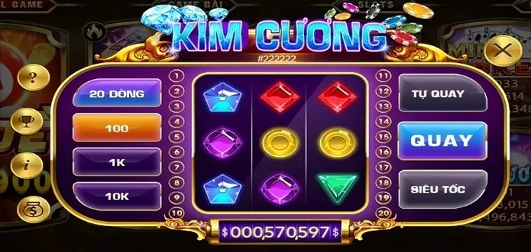 Lấp Lánh Thế Giới Giải Trí Với Trò Chơi Kim Cương Tại VNBET77